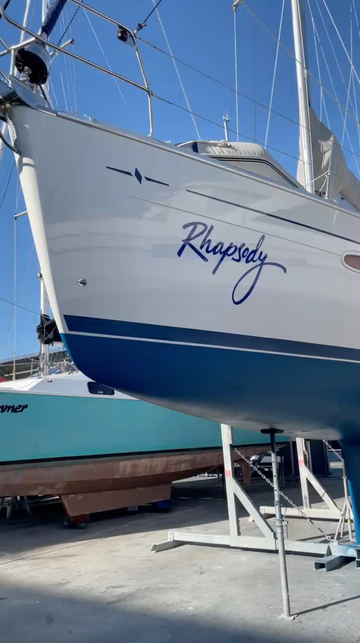 2022 Haul-out - clean and polished!